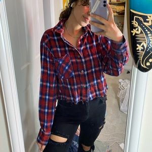 Cropped Flannel